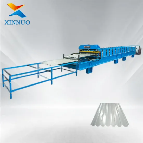 Xn Cold Steel Corrugated Iron Sheet Roofing Tile Making Roll Forming Machine