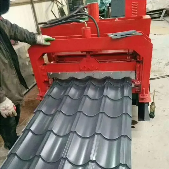 Corrugated Roof Panel Roofing Sheet Roll Forming Machine Wall Panel Roof Tile Making Machine