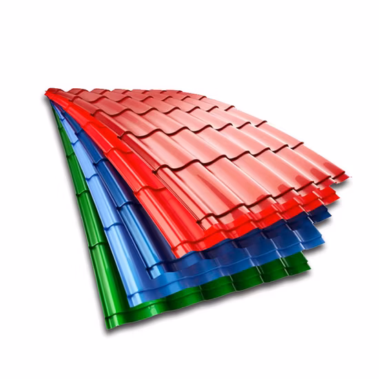 Color Coated Galvanized Steel Sheet Dx51d Metal/Gi Corrugated Roofing