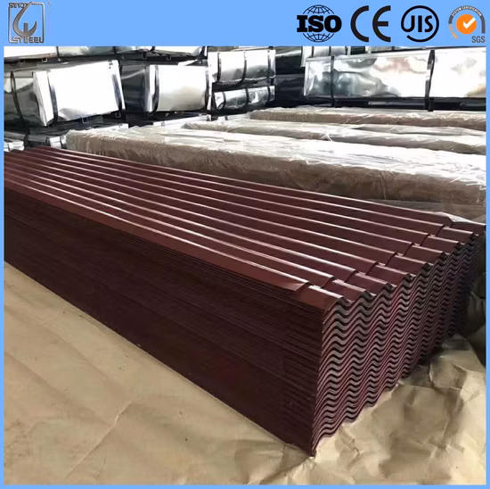 Color Coated Galvanized Steel Sheet Pile Corrugated Metal Roofing