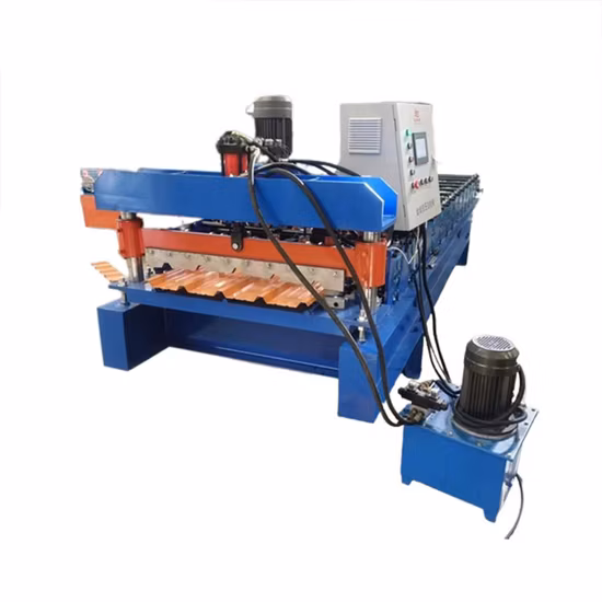 Hydraulic Security Door Frame Shutter Forming Machine Galvanized Rolling Shutter Machine Steel Strips Cold Roll Former