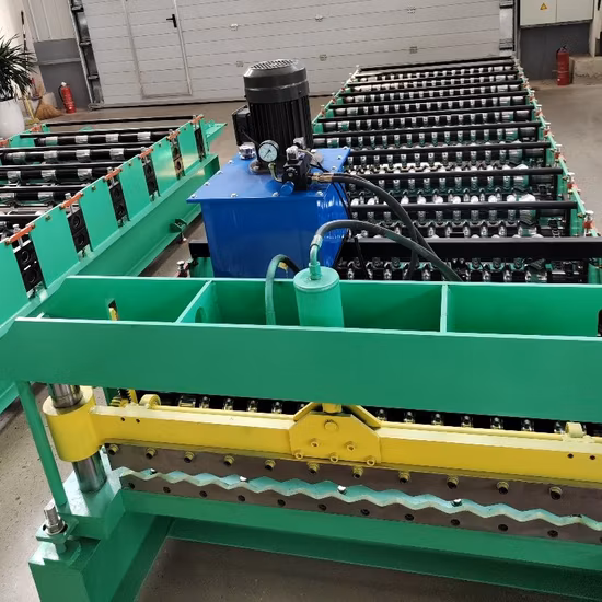 70+ Countries Exported Aluminum/PPGI Step Tile Metal Roof/Roofing Cold Roll Forming Sheet Making Machine for Building Material