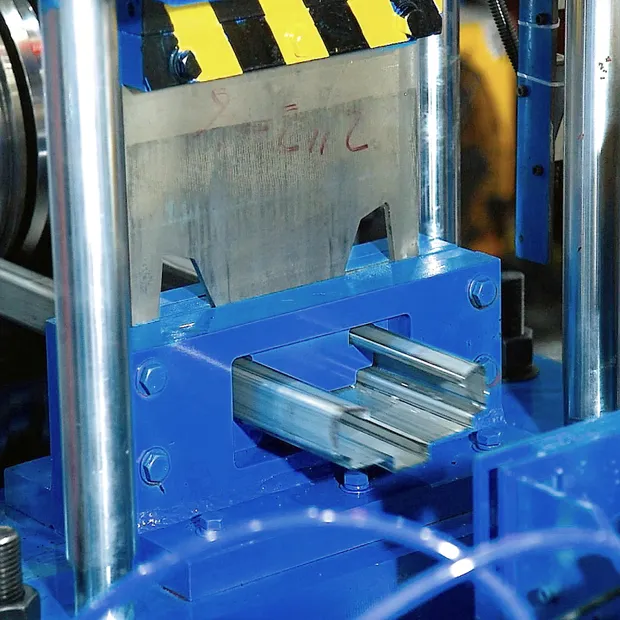 Hot Rolled Coil Metal Roof Panel Roll Forming Machine Steel Profile Roller Shutter Door Gate Frame Shaping Machine