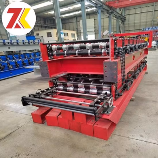 China Hot Sale Metal Steel Type 840 Ibr Trapezoidal Roofing Sheet Cold Roll Forming Machine Automatic High Performance