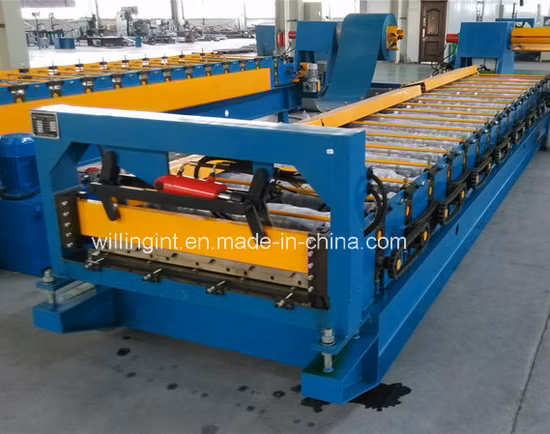 Colorful Steel Step Tile Roof Sheet Making Forming Machine