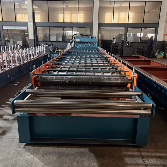 Metal Roofing Galvanized Aluminum Corrugated Steel Sheet Making Machine